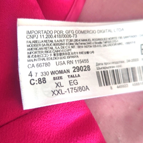 Mango Pink Skorts with Tailored Design - Size XL Great Condition - Picture 5 of 6